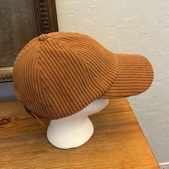TREASURE & BOND Corduroy Baseball Cap - Brown - OS - Picture 3 of 8